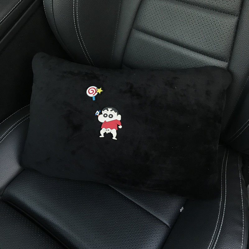 Cute Little Boy Car Interior Set, Steering Wheel, Headrest, Car Seat Belt Shoulder Protector, Car Modification Interior