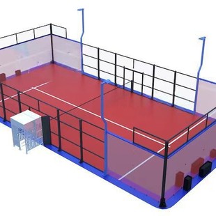 Panoramic Panel Tennis Court Parallel Tennis Court Factory Wholesale Provided