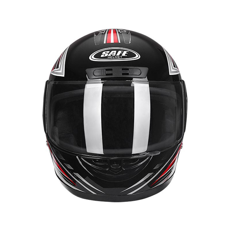 Motorcycle Helmet Electric Car Helmet Riding Safety Helmet Unisex Full Helmet 105