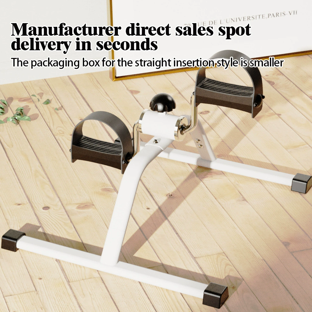 Rehabilitation Leg Training Equipment, Resistance Bicycle Exercise Fitness Upper and Lower Limb Hand and Leg Stepper, Lightweight and Foldable