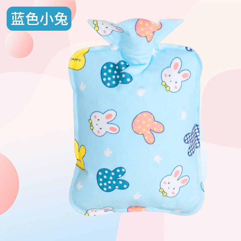 Le Xue er bolsa de agua caliente inyección de agua hogar a prueba de explosión franela peritoneal PVC gran capacidad de riego de tela de plástico mano caliente al por mayor