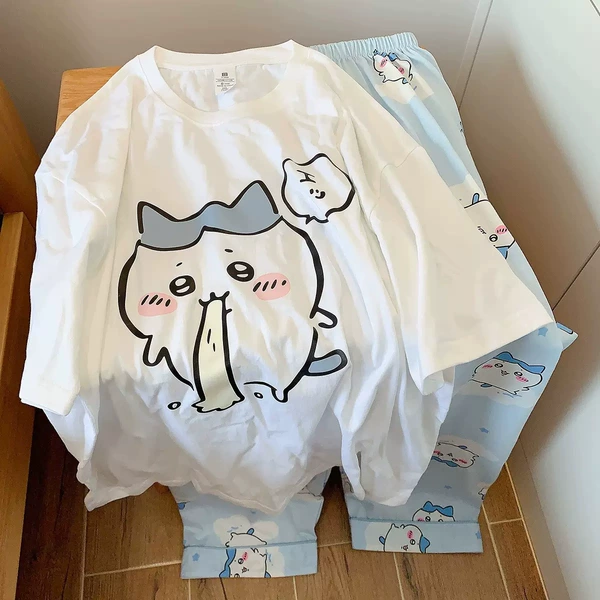 Vomiting Xiaoba [short sleeves + long pants]
