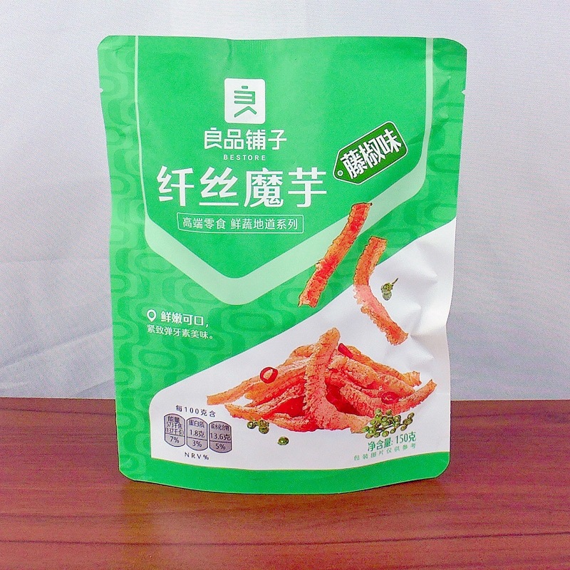 良品鋪子纖絲魔芋爽150g素毛肚麻辣零食批發食品一件代發辣條素食