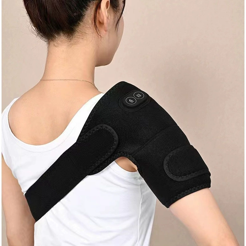 Электрическое Отопление плечо наколенник плечо болезненность теплое плечо zhouitis горячий компресс терапия рука боль Вибрация холодостойкий