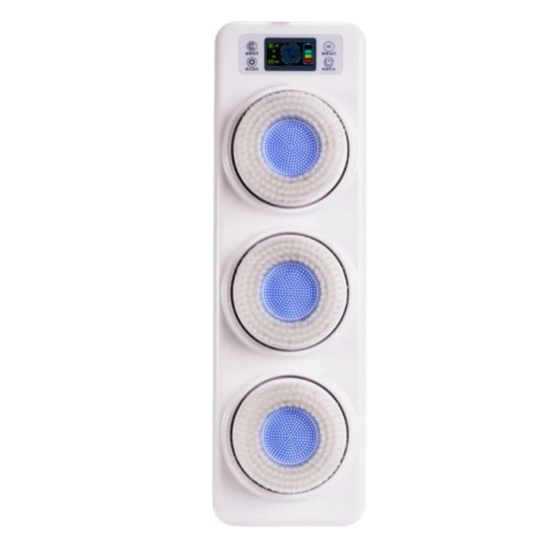 Ванна артефакт Электрическая щетка для ванны Настенная автоматическая машина для втирания грязи для массажа тела на китайском и английском языках