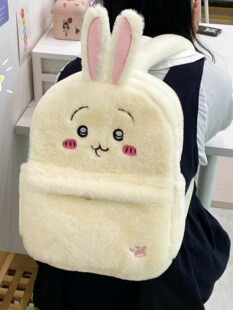 2024 New Rabbit Backpack Japanese Cute Cartoon Student Backpack Large Capacity Campus Backpack for Women