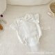 ins style full moon baby jumpsuit Korean style 100-day baby girl's clothes summer sheath baby girl's one-year-old dress