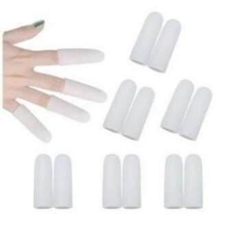 Waterproof protective silicone long protective case for toes