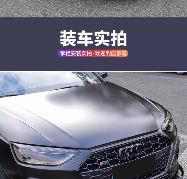 Suitable for Audi A4L, black car emblem, four-ring 45 four-wheel drive emblem, 40 TFSI rear emblem, engine displacement emblem, letter decorative sticker