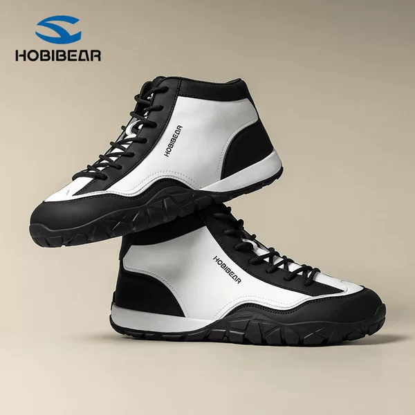 Hobibear Outdoor Wide-Toe Shoes, Everyday Comfortable Short Boots, Unisex Hiking Mid-Top Casual Shoes, Direct Sales from the Manufacturer