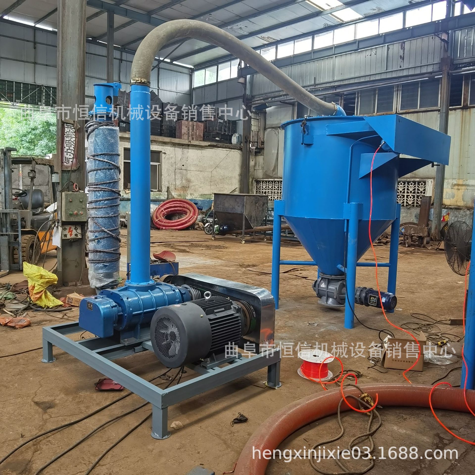恒信直供石英粉吨包气力吸沙机zcjb一机多用型粉尘打扫气力吸灰机