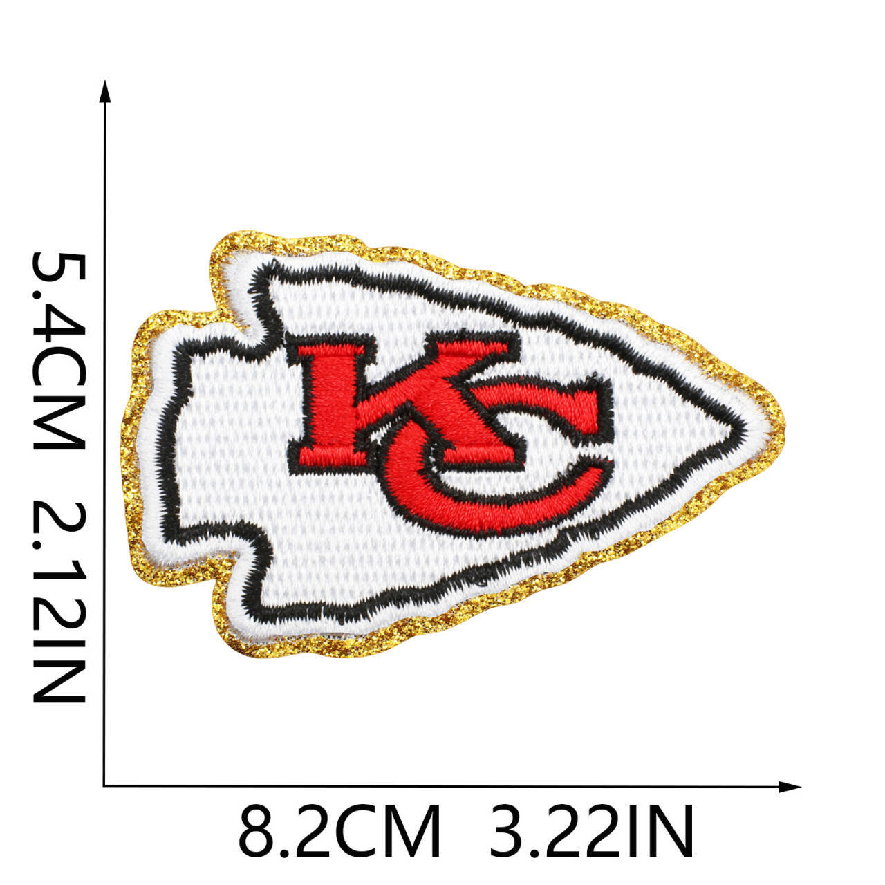 Xiaotian equipo de fútbol bordado de tela pegatinas equipo logo parche pegatinas béisbol bordado pegatinas deportes equipo deportivo signos