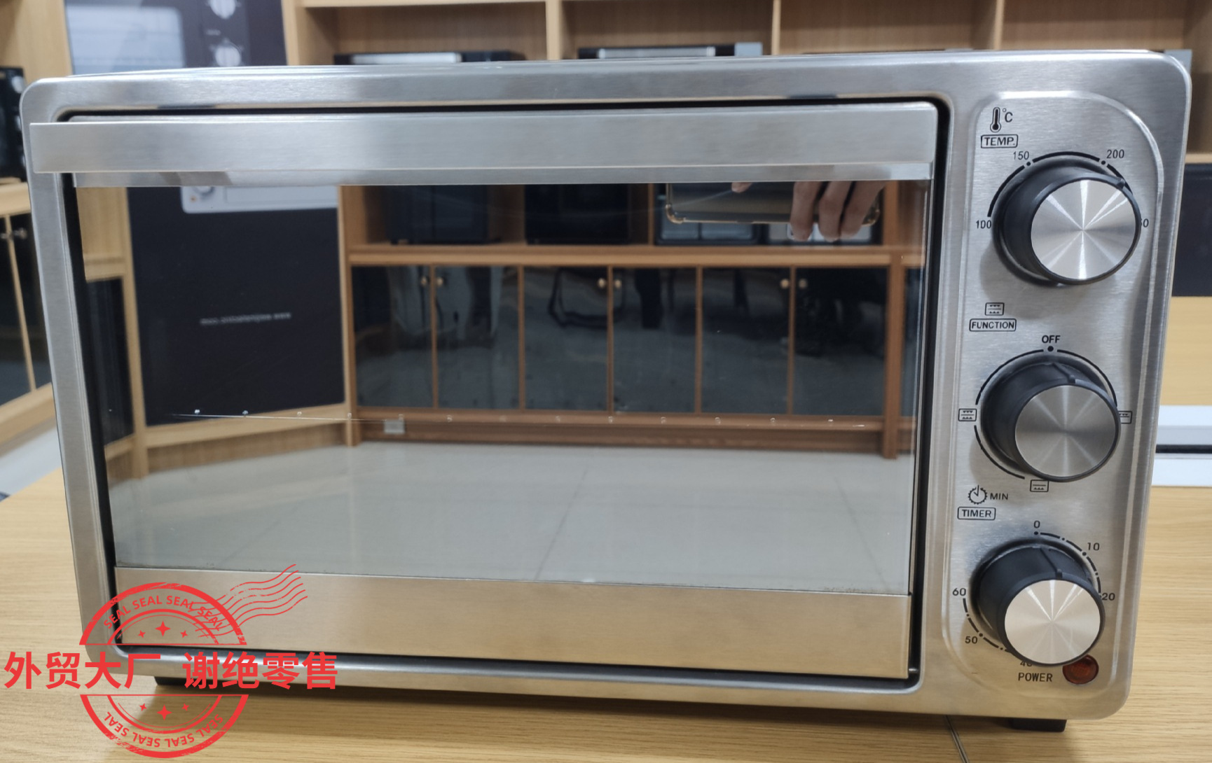 23L pantalla mecánica horno de aire horno eléctrico multifuncional fábrica de horno eléctrico doméstico KS23