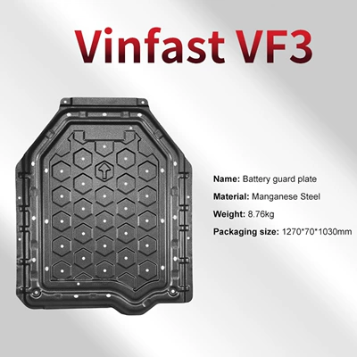 Vietnam electric car VF356789 battery underbody guard plate, original factory-specific base plate model, new chassis armor (Underbody protection plate/engine baffle)