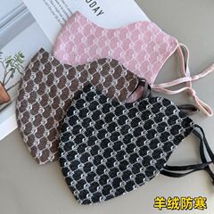 3D立体口罩女秋冬季保暖防寒加大加厚透气个性冬天口罩时尚韩版潮