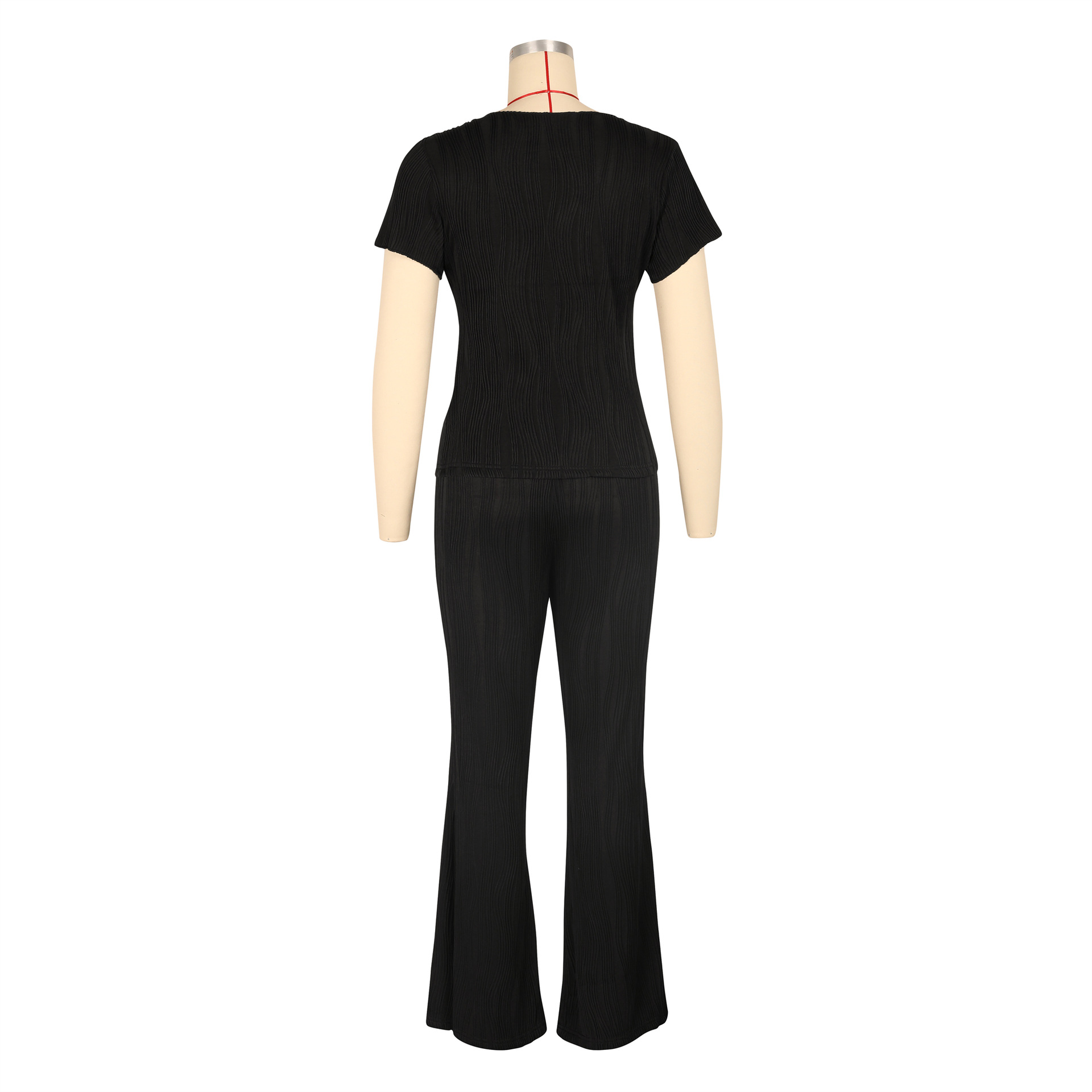 473g Weight Long Sleeve Sleeve Length Spandex, Polyester Fabric Type Pant Co-ord Set Sets Type 2 Pieces Set Quantity Holiday, Daily Occasion Round Neck Neckline Slim Fit Type Solid Color Pattern Summer, Spring Season Women's Gender Elegant, Streetwear Style Holiday Daily Women's Elegant Streetwear Solid Color Spandex Polyester Pant Co-ord Set Pants Sets 43