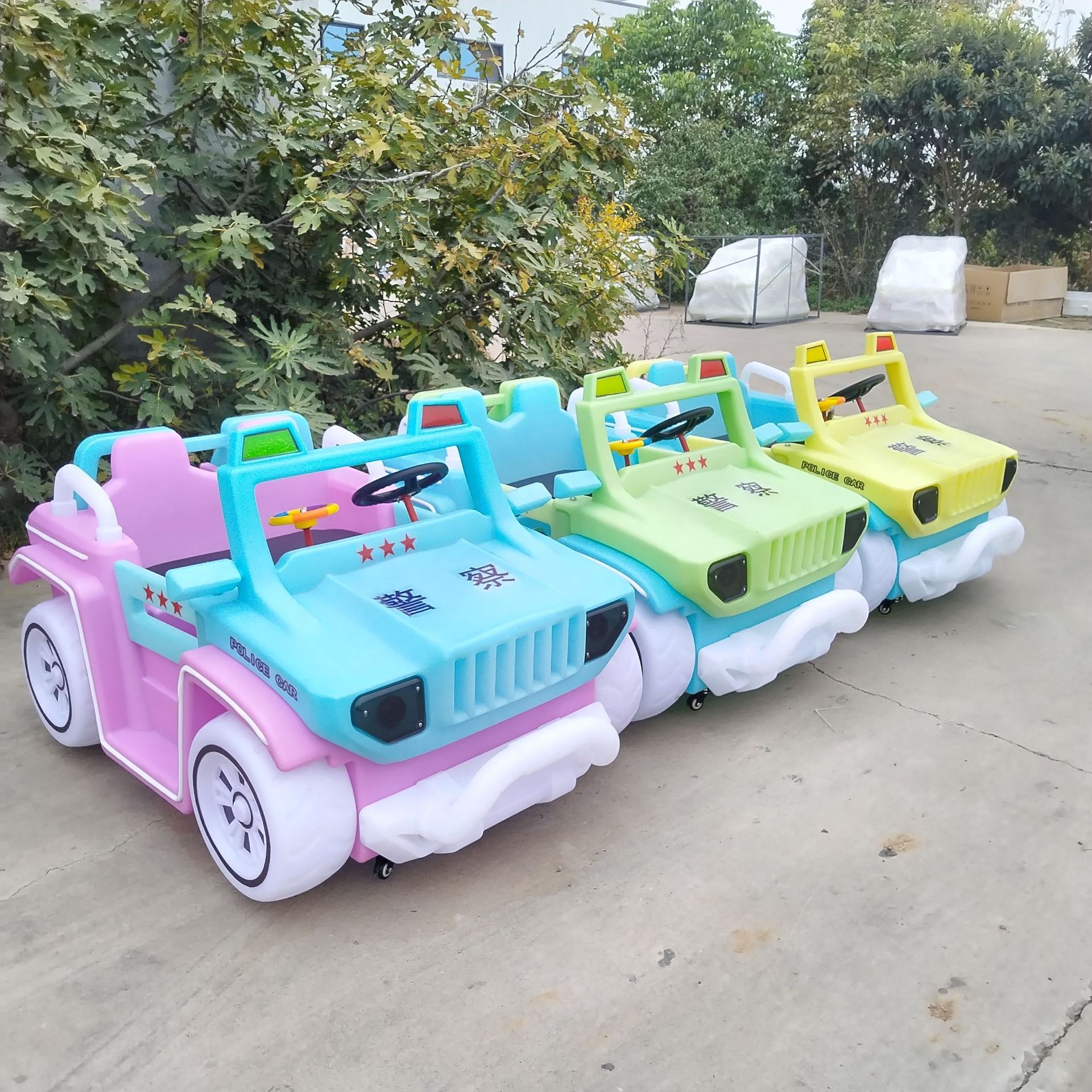 Police car, new collection