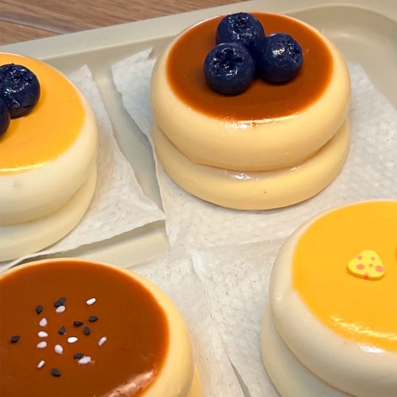 Lodo de la sensación de sufra crema pellizco pellizco Le juguete descompresor chica alta cara rebote lento sensación de agua artefacto descompresor