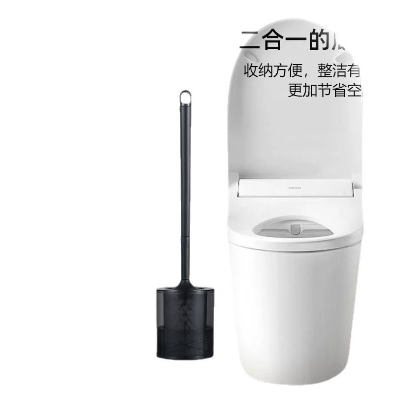 ロングハンドルトイレブラシ垂直トイレブラシ 2025 新しいトイレブラシ浴室クリーニングブラシプラスチック|undefined