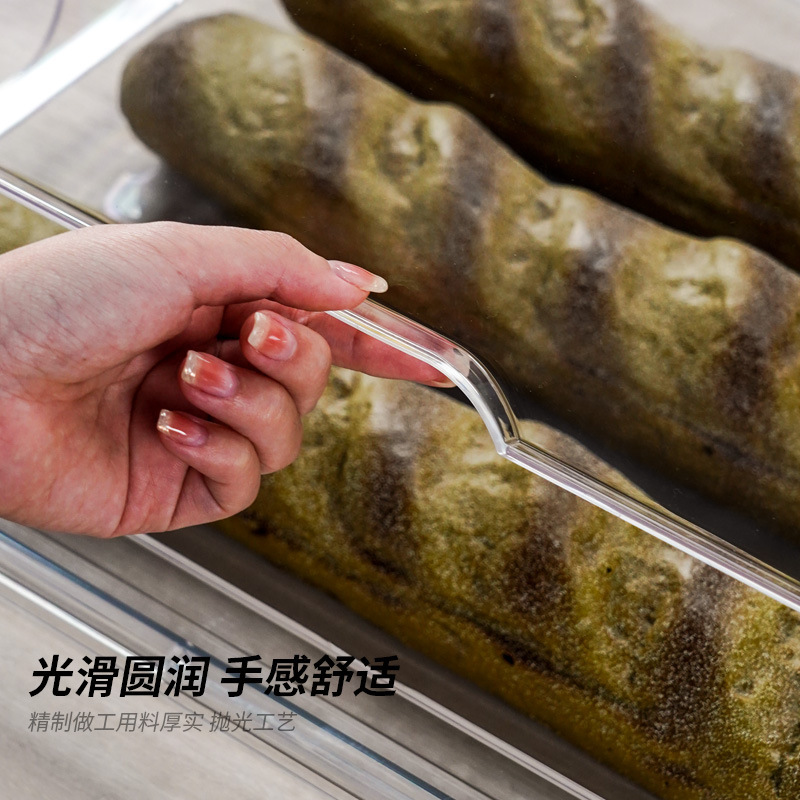 食品級透明PC食蓋トレー防塵カバーバイキングパンケーキ熟食凉菜鮮度保持防虫商用|undefined