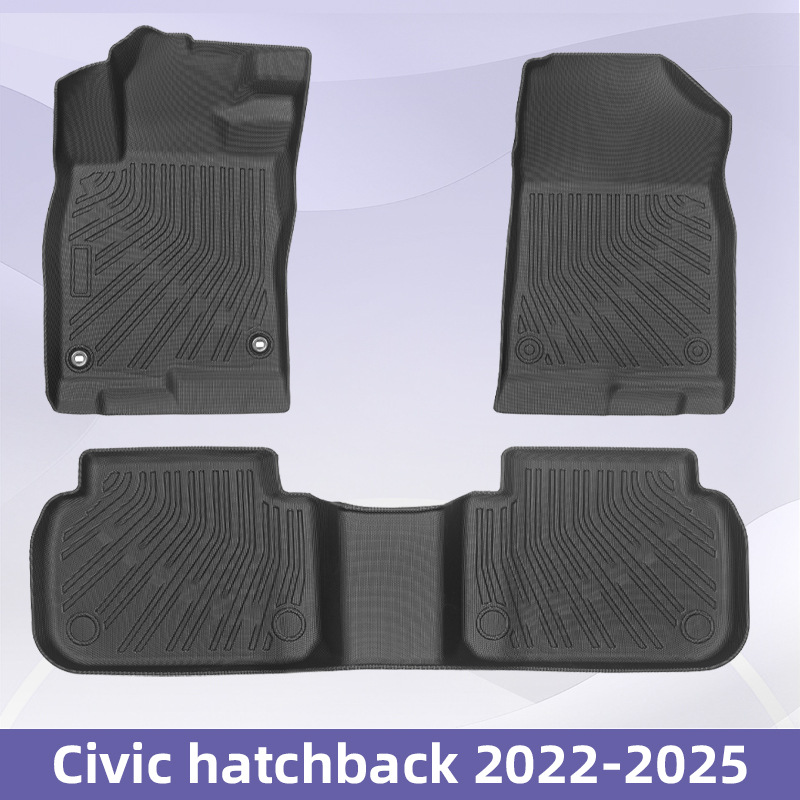 Para HONDA Civic hatchback 2022 - 2025 3D TPE para todo el tiempo