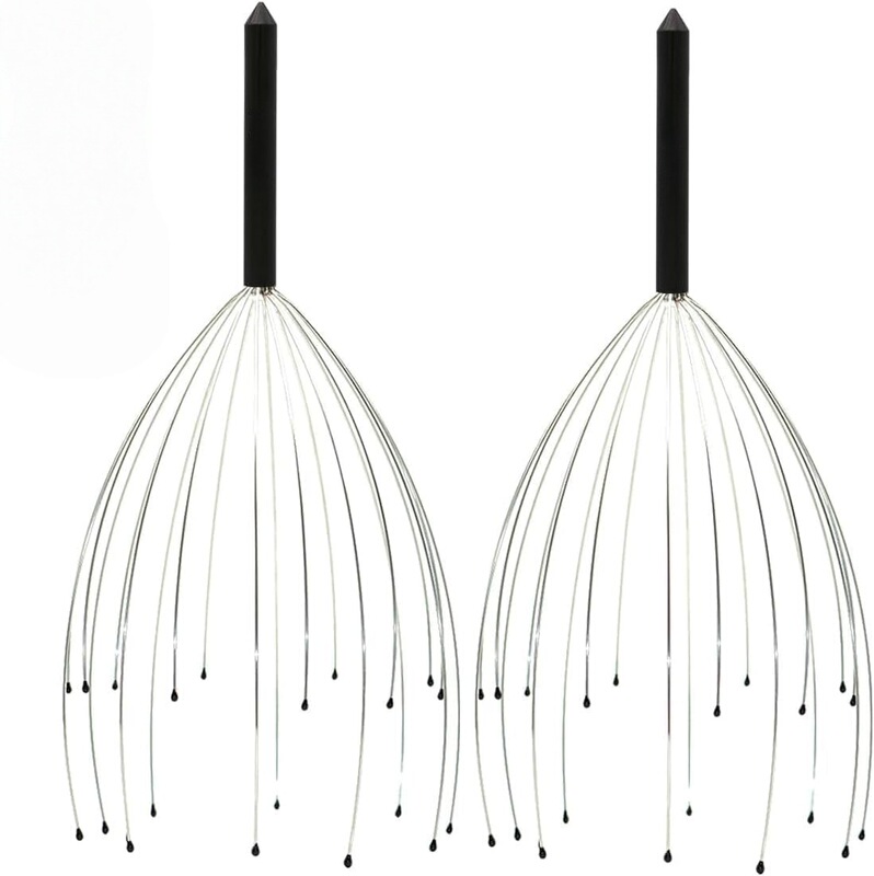 Cross-Border 20-Claw Head Massager Octopus Scalp Massage Claw Soul Extractor Wire Head Scratcher