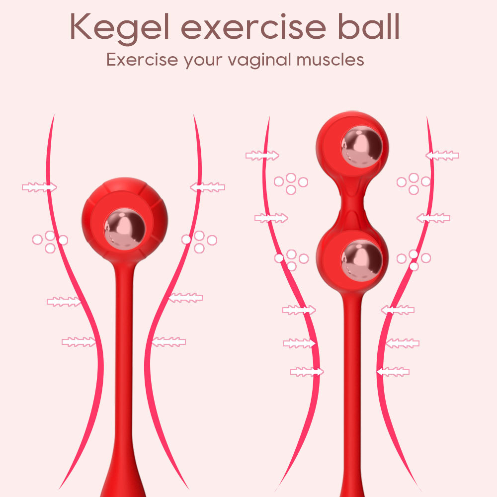 Kegel-oefening voor de vagina bij vrouwen, siliconen massagebal, vibrerend ei, seksspeeltjes voor volwassenen, groothandel_voghion.com
