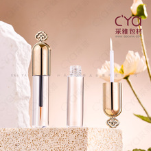 采雅 8ml眼线液空管 圆形双眼皮胶水瓶 透明液体眼影包材 批发