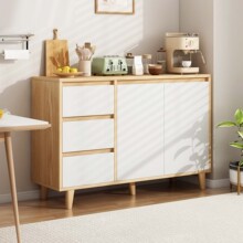 餐边柜靠墙一体茶水柜家用厨房橱柜客厅收纳柜置物柜斗柜子储物柜