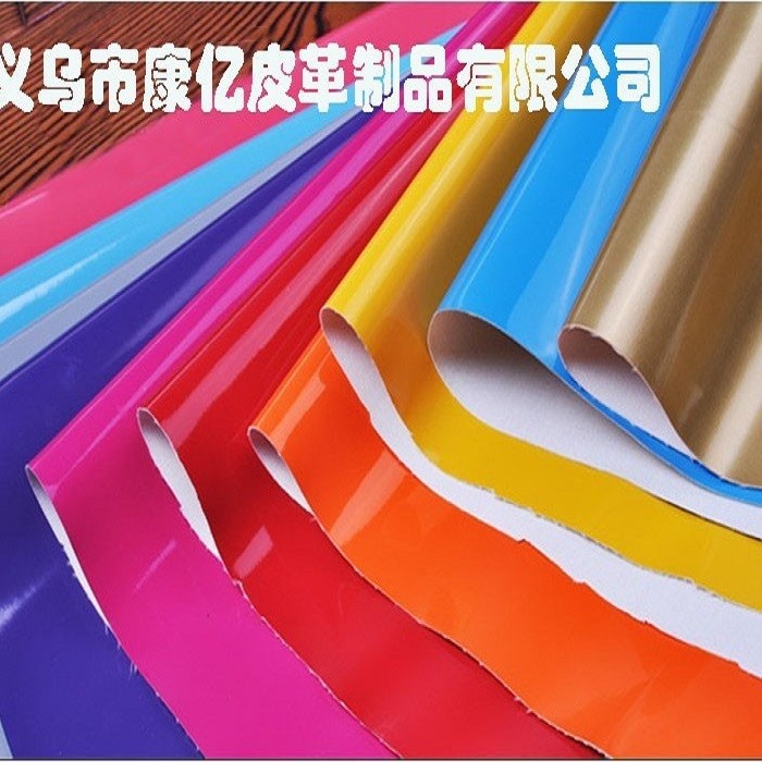 PU镜面 0.5漆皮软包硬包床头靠背KTV面料箱包皮革儿童淘气堡皮