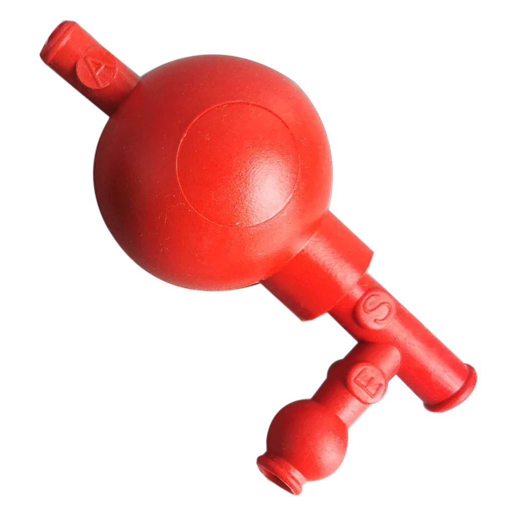 Производитель оптовый количественный всасывающий шарик резиновый стандартный трехнаправлый всасывающий шарик всасывающий шарик красный синий трехушный всасывающий шарик