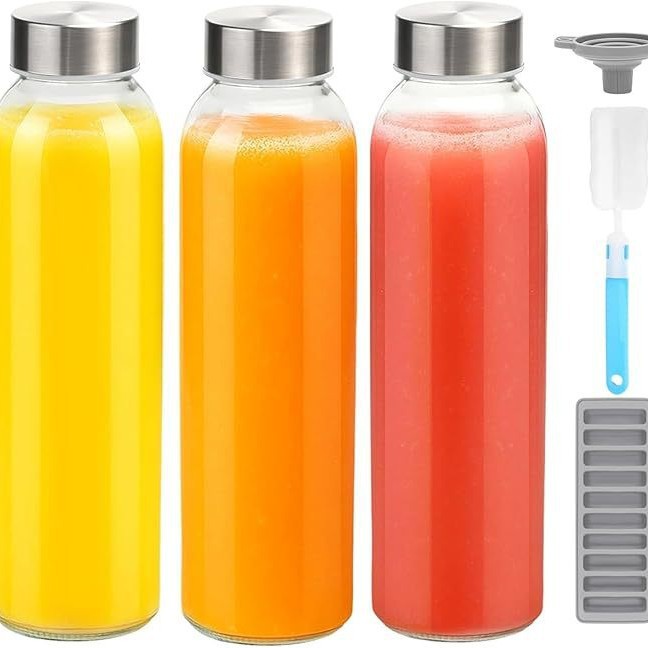Set, silicone funnel, 500 ml