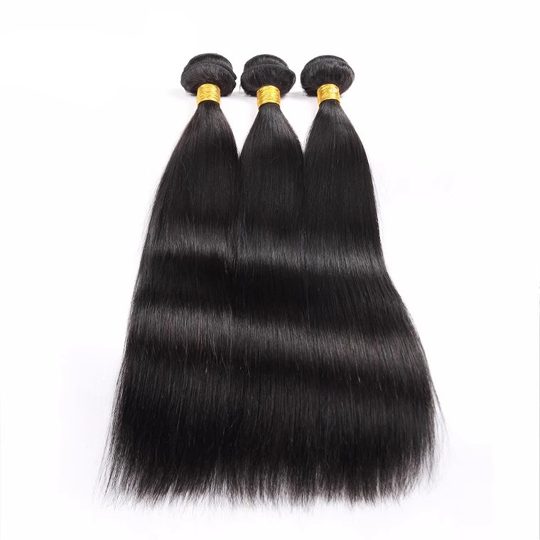 Brazilian Virgin Hair Straight human hair extension cortina de pelo