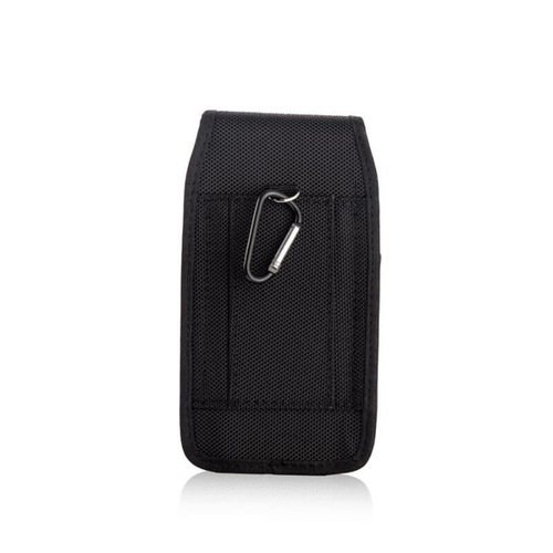 Nylon outdoor sports phone bag cycling hiking buckle oxford fabric phone waist case tactical waist bag slim tall style