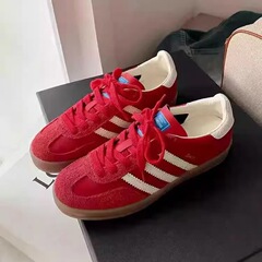 翻毛皮牛筋底德训鞋轻便舒适透气蓝色时尚百搭春秋潮流