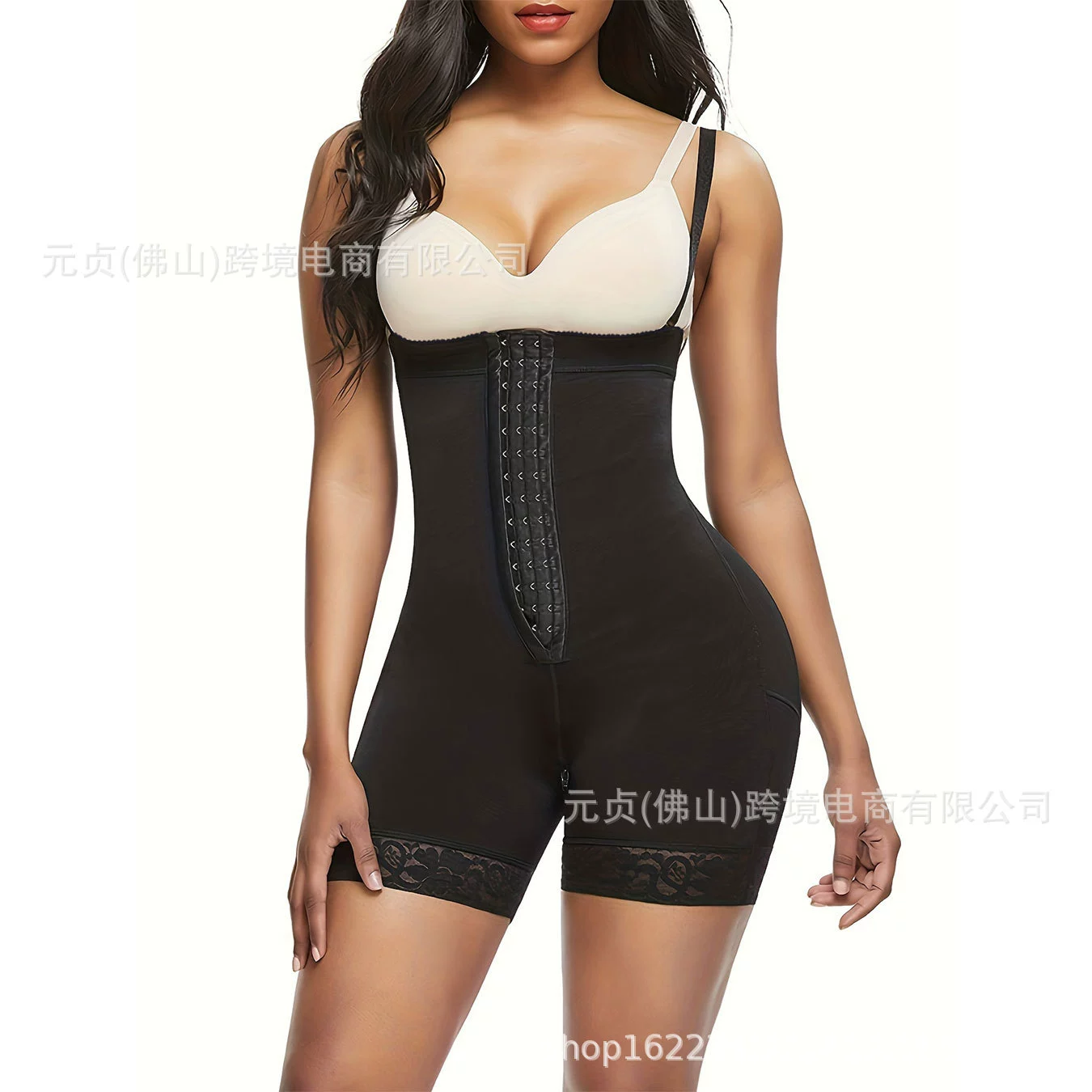 (Cross-border trading), bodysuit, shapewear with zipper, lace slimming leggings