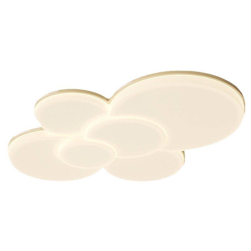 [Selección estricta] lámpara de techo de viento crema de espectro completo para proteger los ojos viento moderno minimalista Guangdong Zhongshan lámparas 2025 nueva