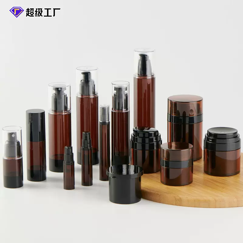 现货5ml-120ml AS喷雾乳液真空瓶真空膏霜瓶旅行套装真空分装瓶