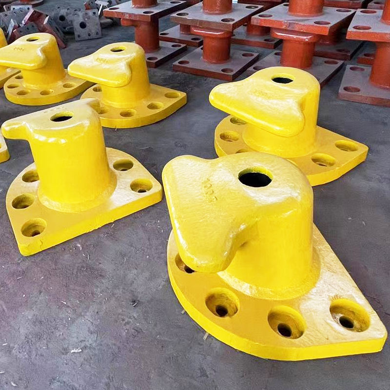 부두 포트 곡선 기둥 형 뿔 배 기둥 주철 볼라드 후크 R 형 주철 볼라드 기둥 T 형 볼라드 더미 선박 케이블 더미