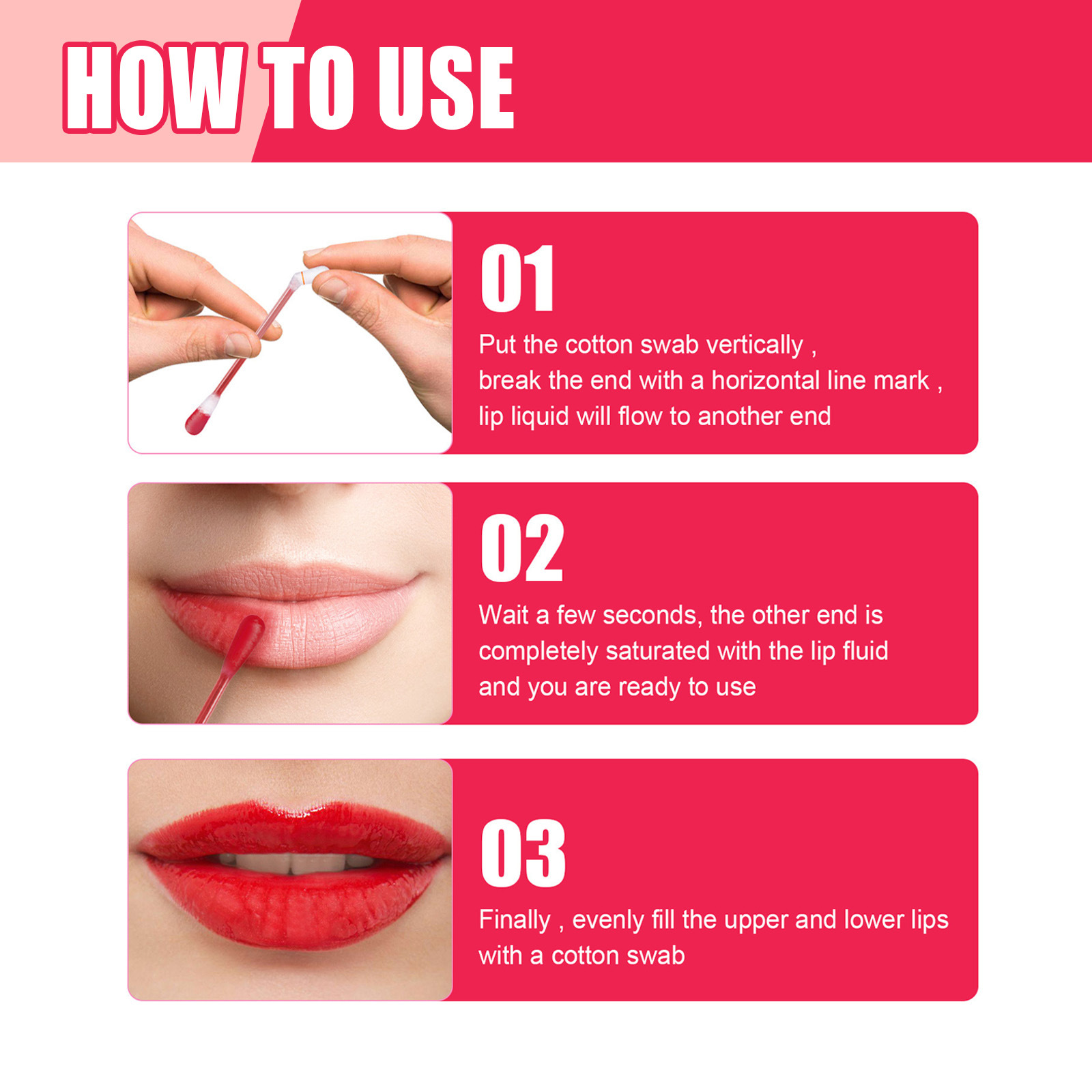 Bomulls lipgloss stick i cigarettask flytande läppstift_voghion.com