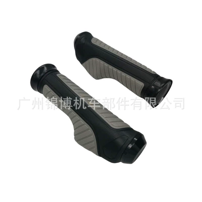 assisted handlebars colored – Motorcycle Handle Cover - grey