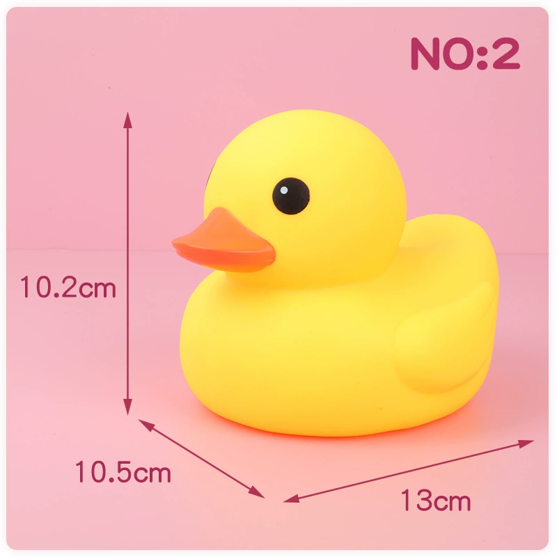 Bath Toy B.Duck — Children's Rubber Duck for Water Play & Bathing, Anti-Stress, Mini to Classic Sizes