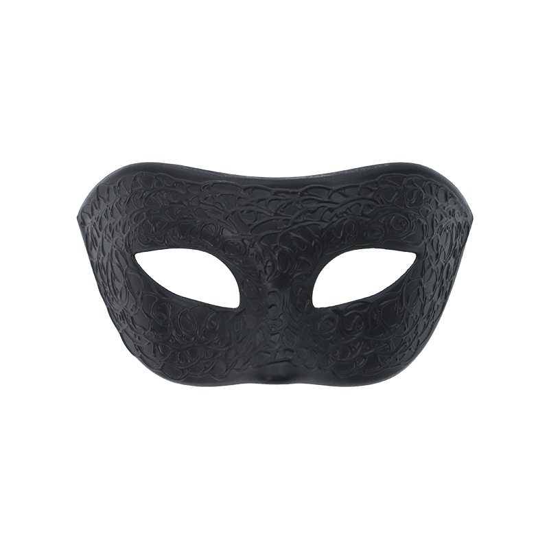 Amazon ventas calientes retro mitad cara máscara de jazz Halloween carnaval máscara decoración de fiesta