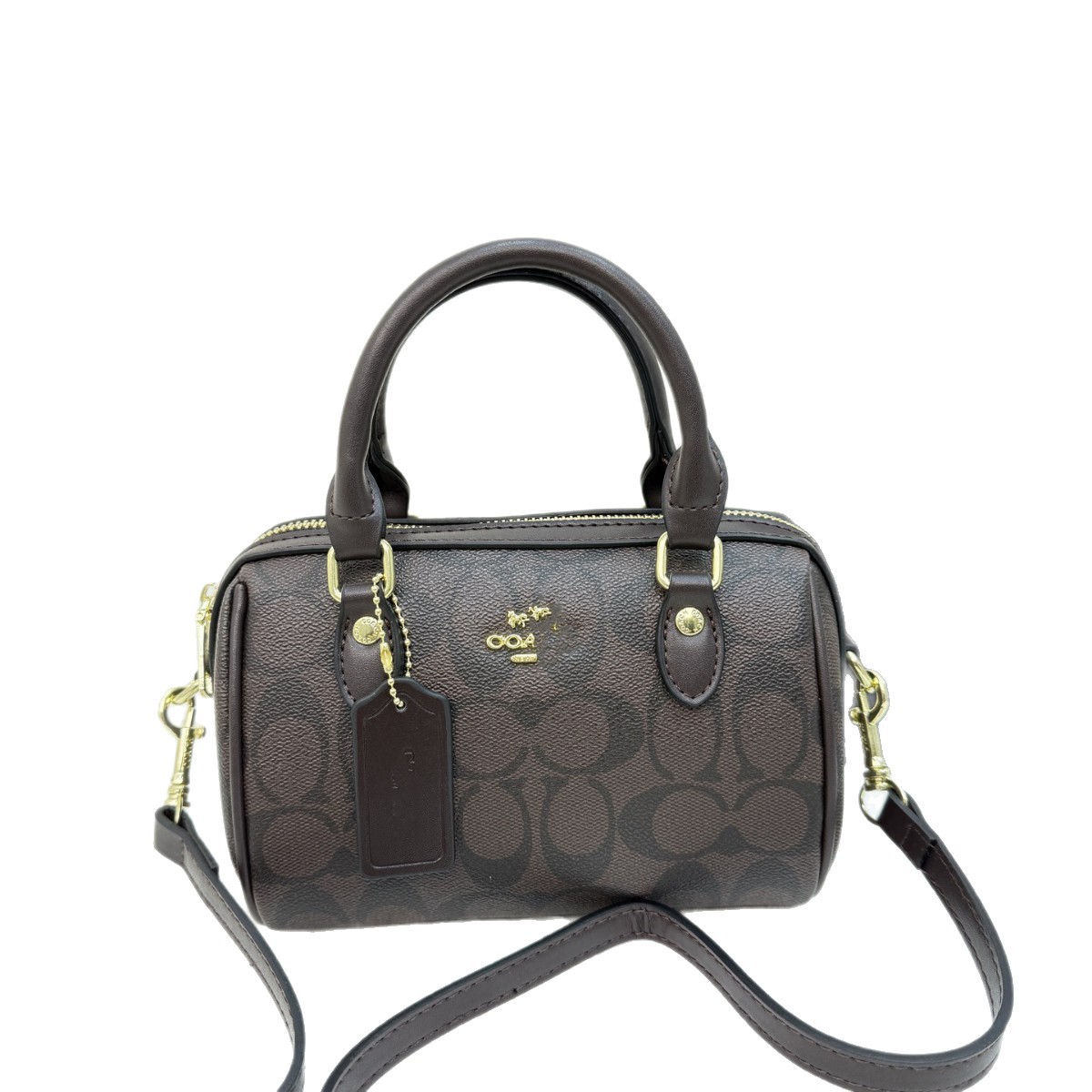 Koujia New Pillow Bag Monogram Mini Fashion Crossbody Single Shoulder Women's Handbag Boston Large Capacity Bag - Thumbnail 5