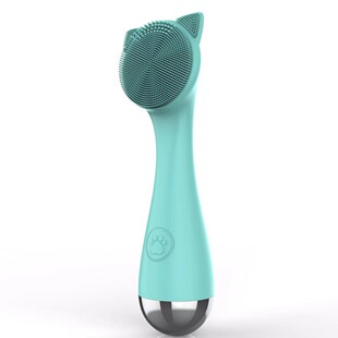 Facial Cleansing Brush Silicone Facial Washer IPX7 Waterproof Magnetic Rechargeable Facial Cleanser Sonic Vibration