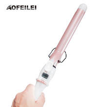 跨境电卷发棒大卷内扣刘海烫发卷发器不伤发美发防烫陶瓷负离子