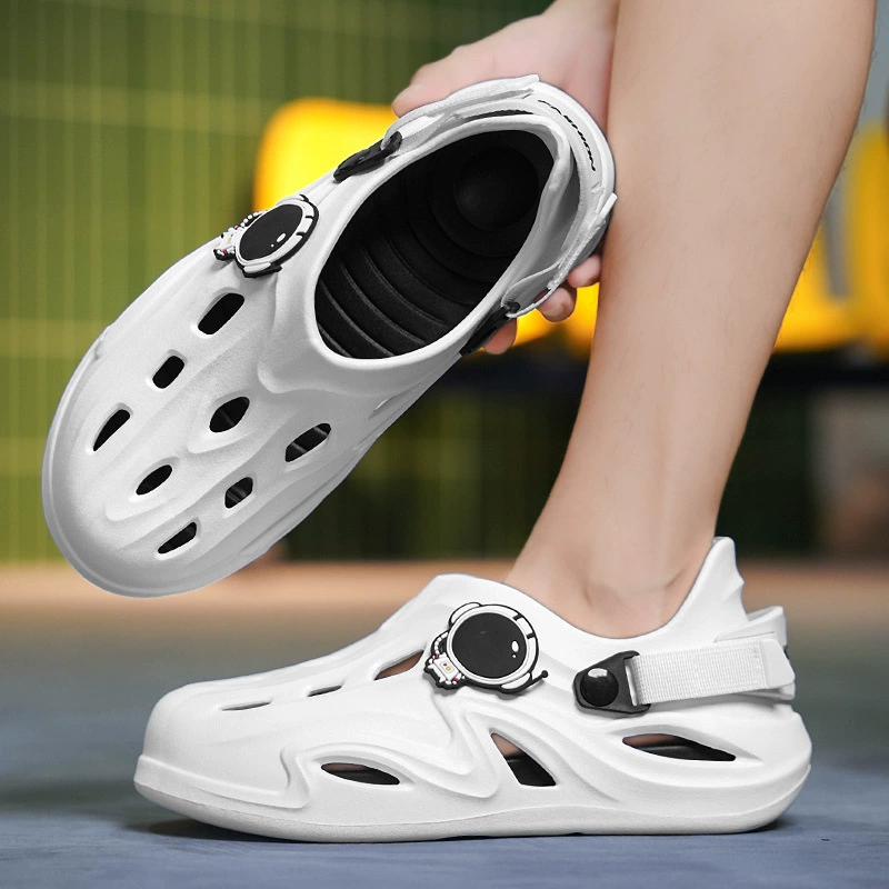 Мужские пещерные туфли летом с толстой подошной наружной оденькой