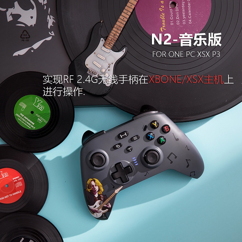Xbox ones本体音楽モデルpcゲームxsxハンドルxbox serie s/xワイヤレス2.4gパソコン|undefined