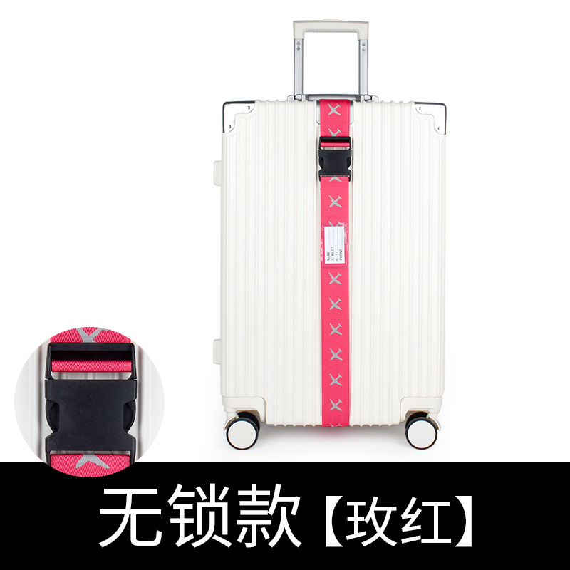 인쇄된 항공기 버클: 로즈 레드