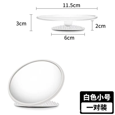 Large field of view rear view auxiliary mirror Spot Auxiliary Rearview Mirror with - small-size-115cm-white-pair
